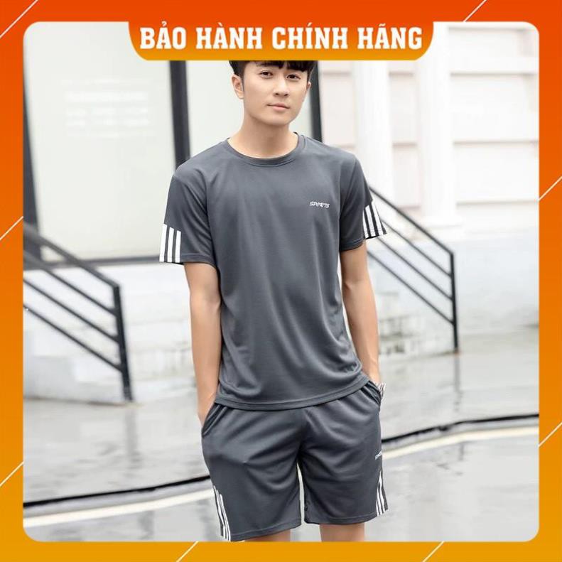⚡️Mặc Là SANG⚡️ Bộ Thể Thao Nam phối sọc nhiều màu vải thun lưới mè thoáng mát, SÉT ĐỒ ÁO QUẦN ĐÙI LỮNG MẶC ( SPROT )