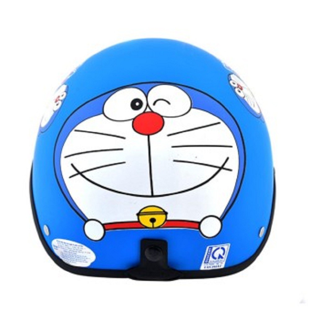 Nón / Mũ bảo hiểm in hình Doraemon