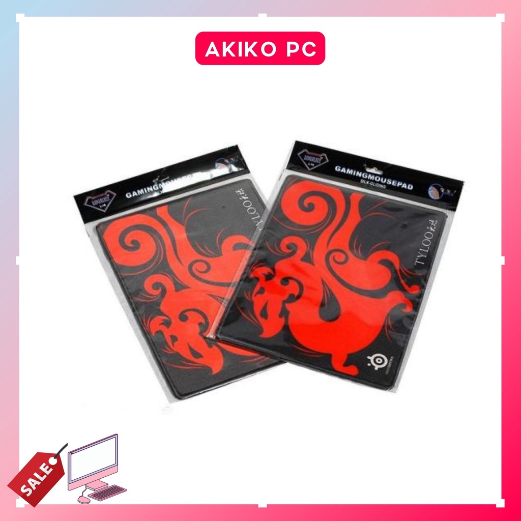 Bàn di chuột kê tay gaming khâu viền máy tính khổ 25x32 AKIKO BD25