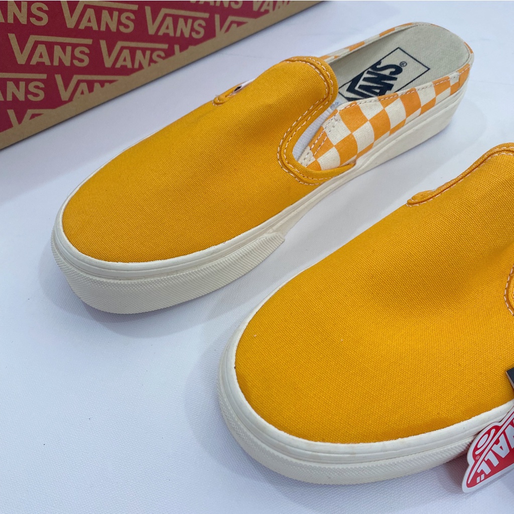 Có sẵn - Gìay đạp gót Vans checker chính hãng