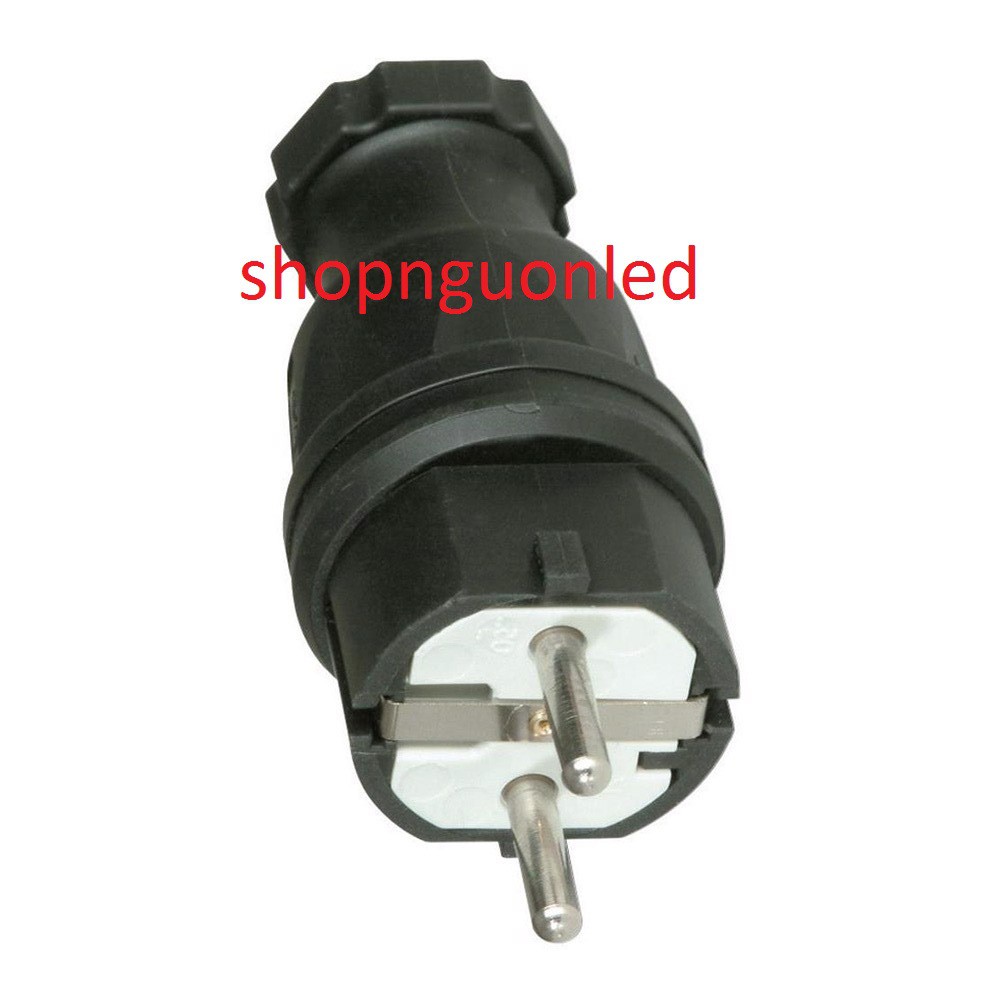 Phích cắm công nghiệp cao su di động Hiệu Panasonic F0511-S/ F0512-S, phích cắm 2 pha cách điện tốt và chống va đập.