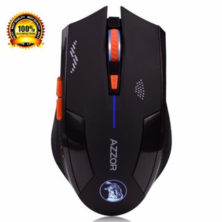 Chuột không dây AZZOR EAGLE tự sạc pin Cao cấp Đen