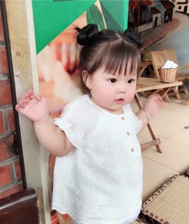 Búi tóc natra cho bé yêu ( 2 búi )