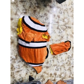 Bộ hoá trang cá hề nemo siêu xinh có video thật