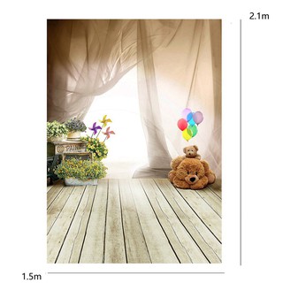 Backdrop Cho Studio Loại Tường Gấu Kích Thước 5X7Ft
