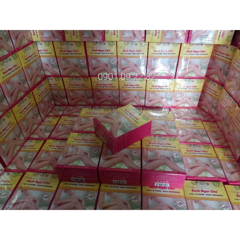 Tắm trắng body Bạch Ngọc Liên 2in1 tại nhà