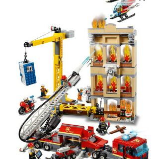 Lego lắp ráp đội cứu hỏa thành phố - 11216