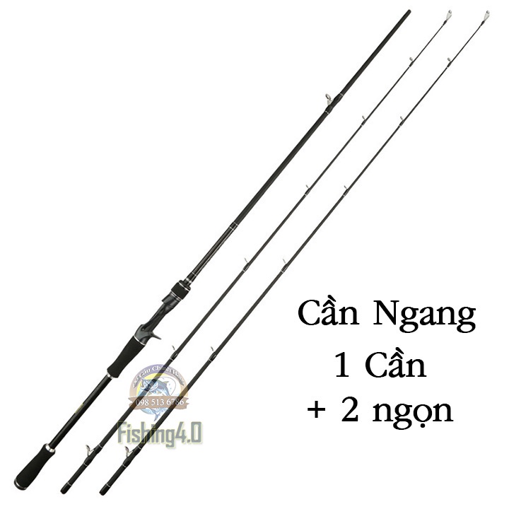 Cần câu lure 2 ngọn Tomahawk 2 ngọn MH + H Siêu Khỏe - Siểu rẻ -  tiện lợi