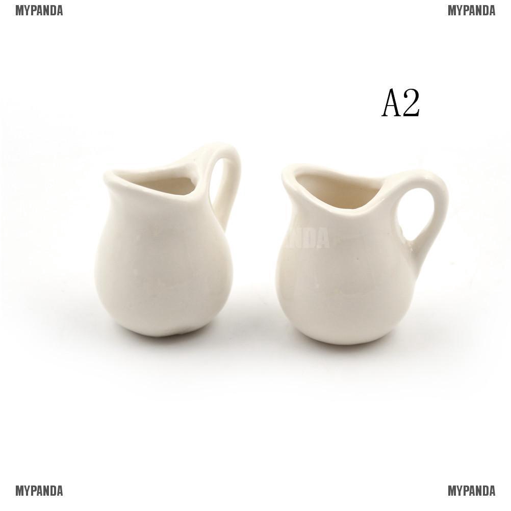 Bình gốm sứ trang trí nhà búp bê 1:12