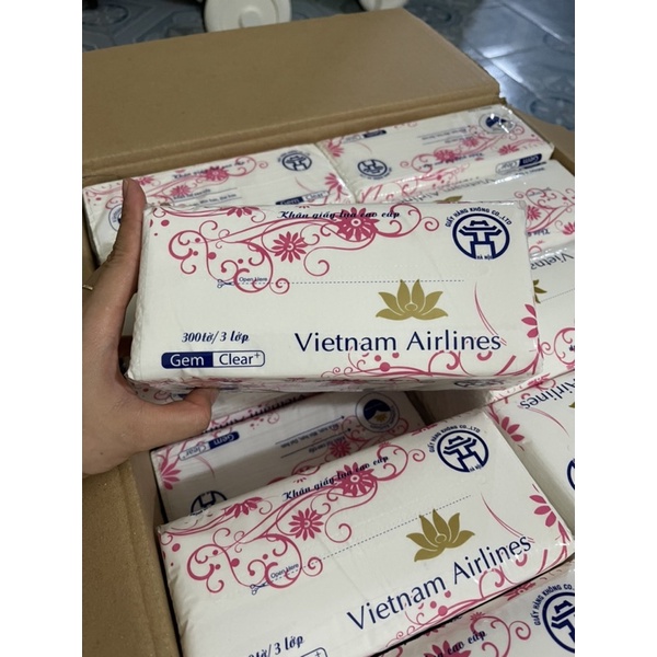 GIẤY ĂN CAO CẤP 3 LỚP (300TỜ)❤️FREESHIP❤️KHÔNG CHẤT TẨY TRẮNG KHÔNG MÙI