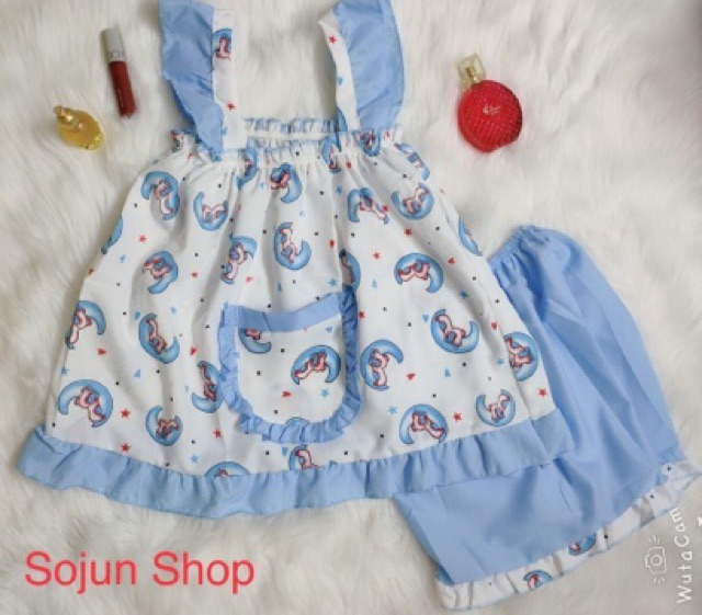 Đồ mặc nhà nữ 🌼FREE SHIP🌼 Đồ ngủ nữ cánh tiên gấu nữ 60kg đổ lại | BigBuy360 - bigbuy360.vn