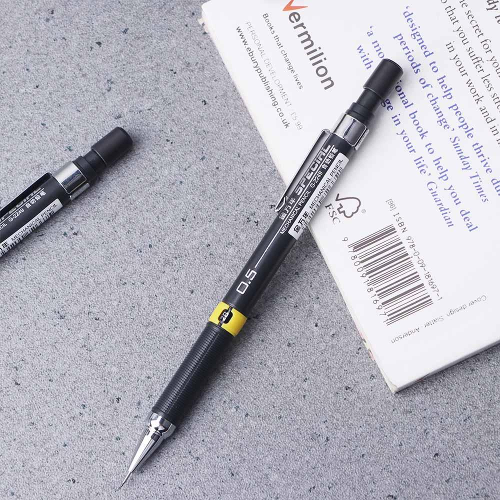 AUGUSTINA Bút Chì Bấm 0.5 / 0.7mm Vỏ Kim Loại