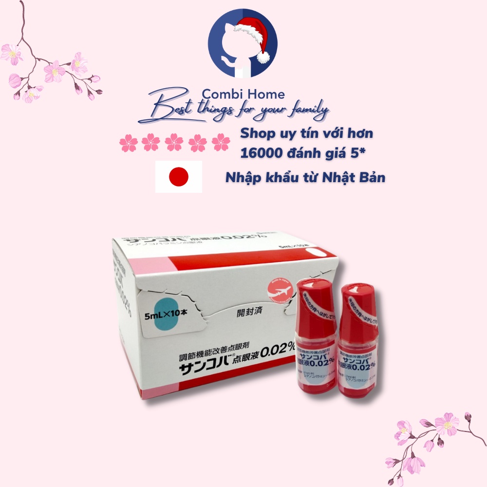 Nước nhỏ mắt phục hồi thị lực SANCOBA Nhật Bản 5 ml