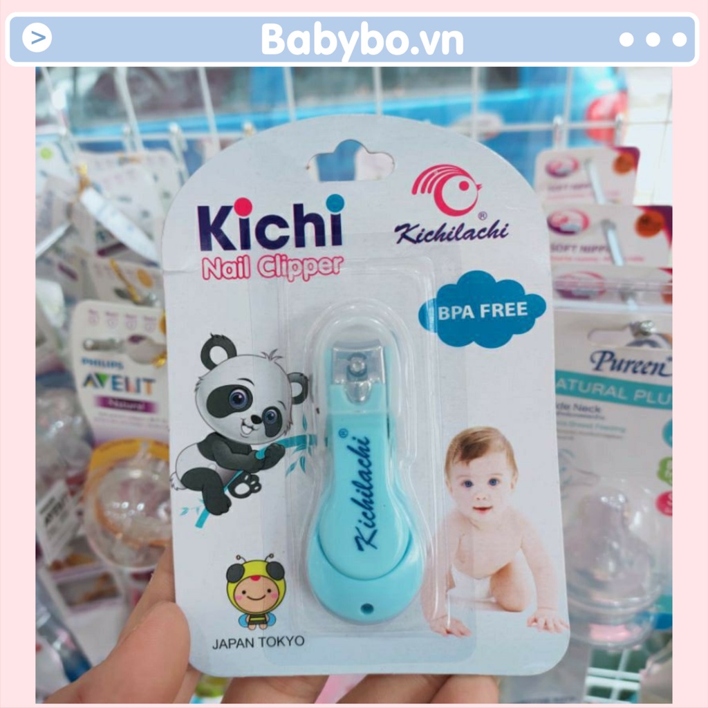 Bấm móng, dụng cụ cắt móng tay loại nhỏ an toàn cho bé Kichi