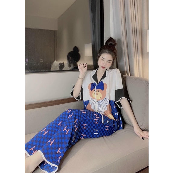 Đồ Bộ Cánh Dơi Sóng Cộc Dài Hình Mango