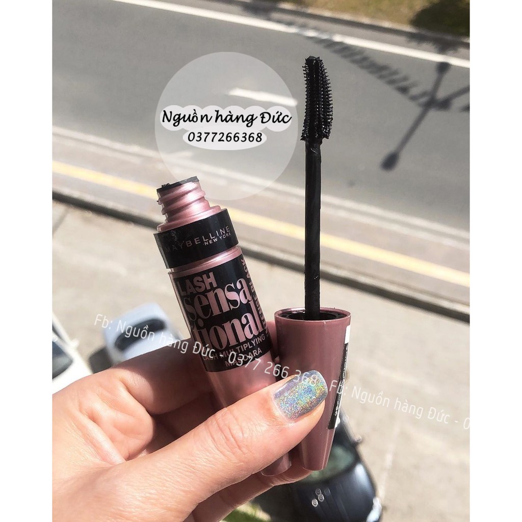 Mascara Maybelline [Chip + Bill siêu thị]- chuốt mi Maybellin - Nguồn hàng Đức