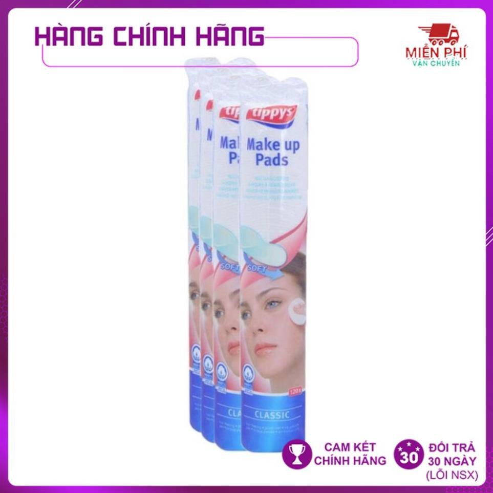 BÔNG TẨY TRANG TIPPYS – ĐỨC – SOFT – 100 MIẾNG – 140 MIẾNG