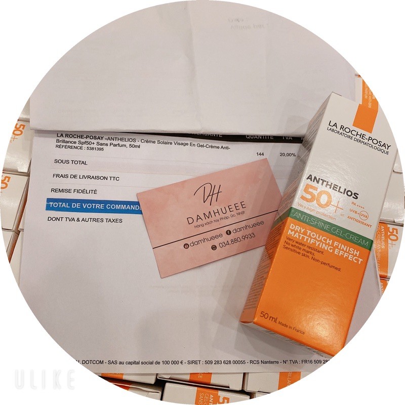Kem chống nắng La roche posay Anthelios Gel cream dành cho da dầu 50ml | BigBuy360 - bigbuy360.vn