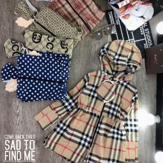 Áo chống nắng toàn thân cho bé