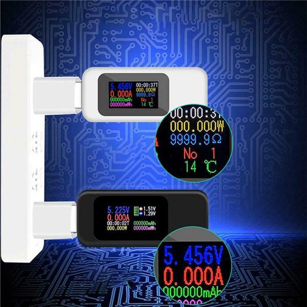10 in 1 LCD Digital USB Tester Current Voltage Charger Voltmeter Power Detector
