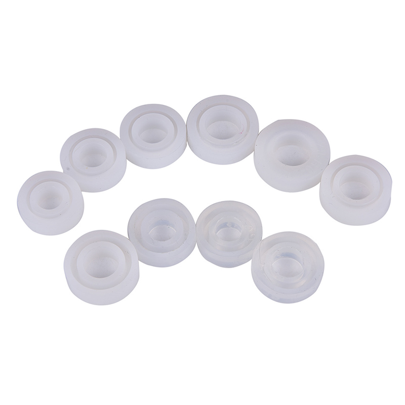 Khuôn đúc resin làm nhẫn hình tròn chất liệu silicone trong suốt