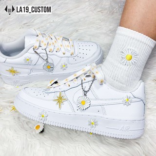 [LA19] Vớ/ tất hoa cúc - daisy - phụ kiện custom giày