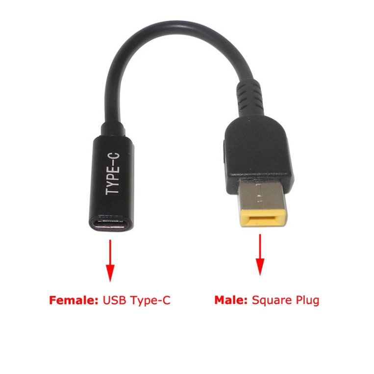 Cáp Sạc Chuyển Đầu USB 3.1 Type C Sang DC 7.9x5.0mm/4.0x1.35/5.5x2.5/2.1 PD Cho Lenovo