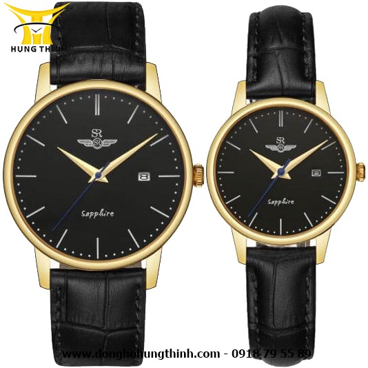 Đồng Hồ SR WATCH CẶP ĐÔI DÂY DA SG1055.4601TE VÀ SL1055.4601TE