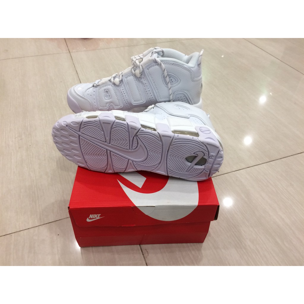 giày thể thao NIKE AIR MORE UPTEMPO FULL TRẮNG