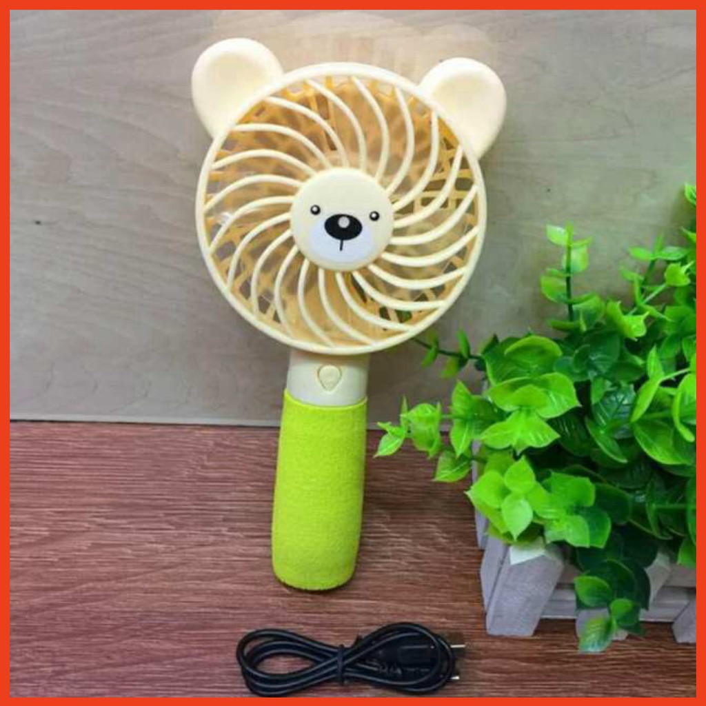[FREESHIP] 🌸Quạt mini cầm tay hình Gấu siêu tiện lợi | BigBuy360 - bigbuy360.vn