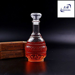 BR08-Bình Đựng Ngâm Sâm Thuỷ Tinh 750ml