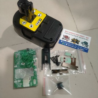 Vỏ và mạch pin Ryobi 18v