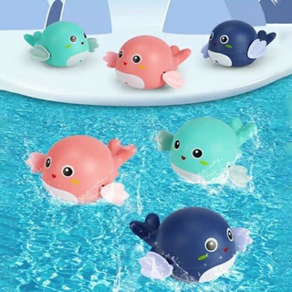 Đồ Chơi Thả Bồ Tắm Vặn Giây Cót Cá Heo, Vịt Vàng