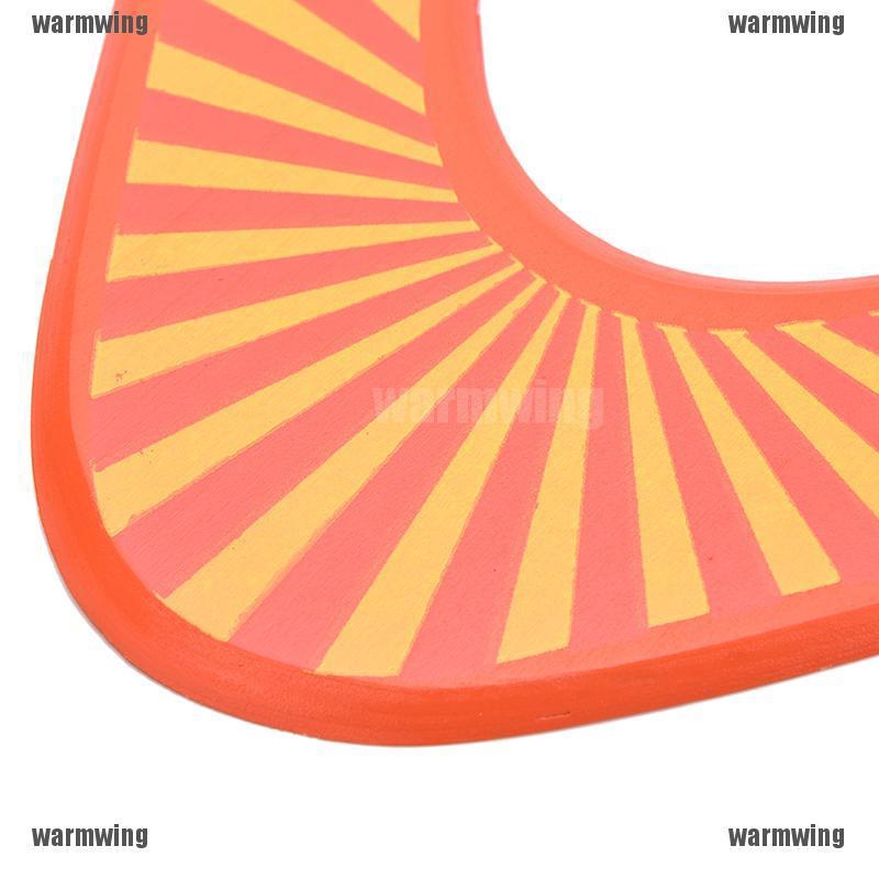 Boomerang Gỗ In Màu Sắc Độc Đáo