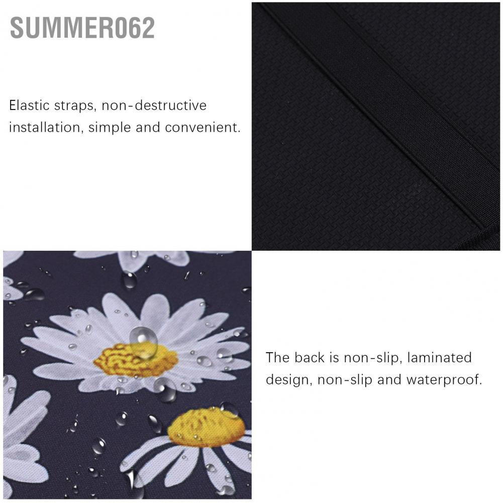 Summer062 2Pcs Outdoor Driving Car Central Armrest Box Cushion Cover Hand Guard Universal Mat