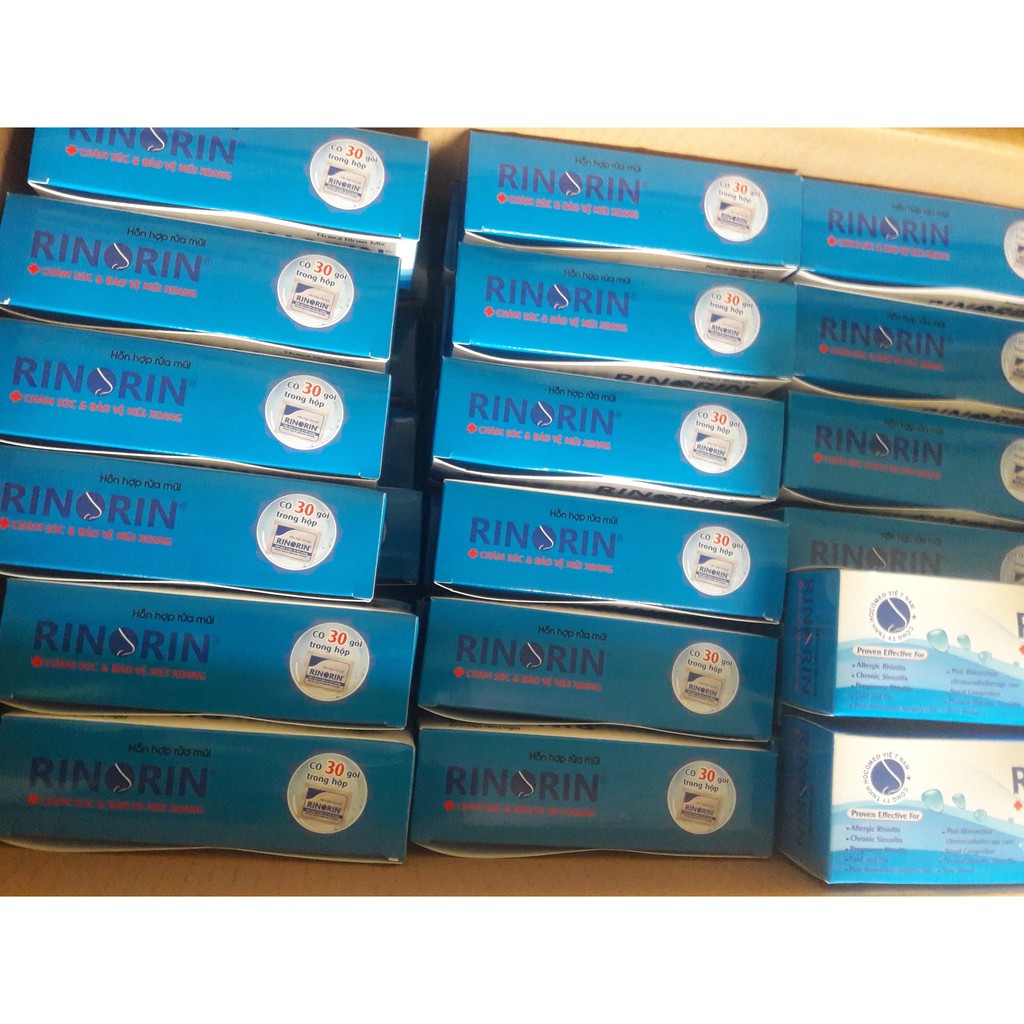 Gói muối rửa RINORIN 30 GÓI | BigBuy360 - bigbuy360.vn