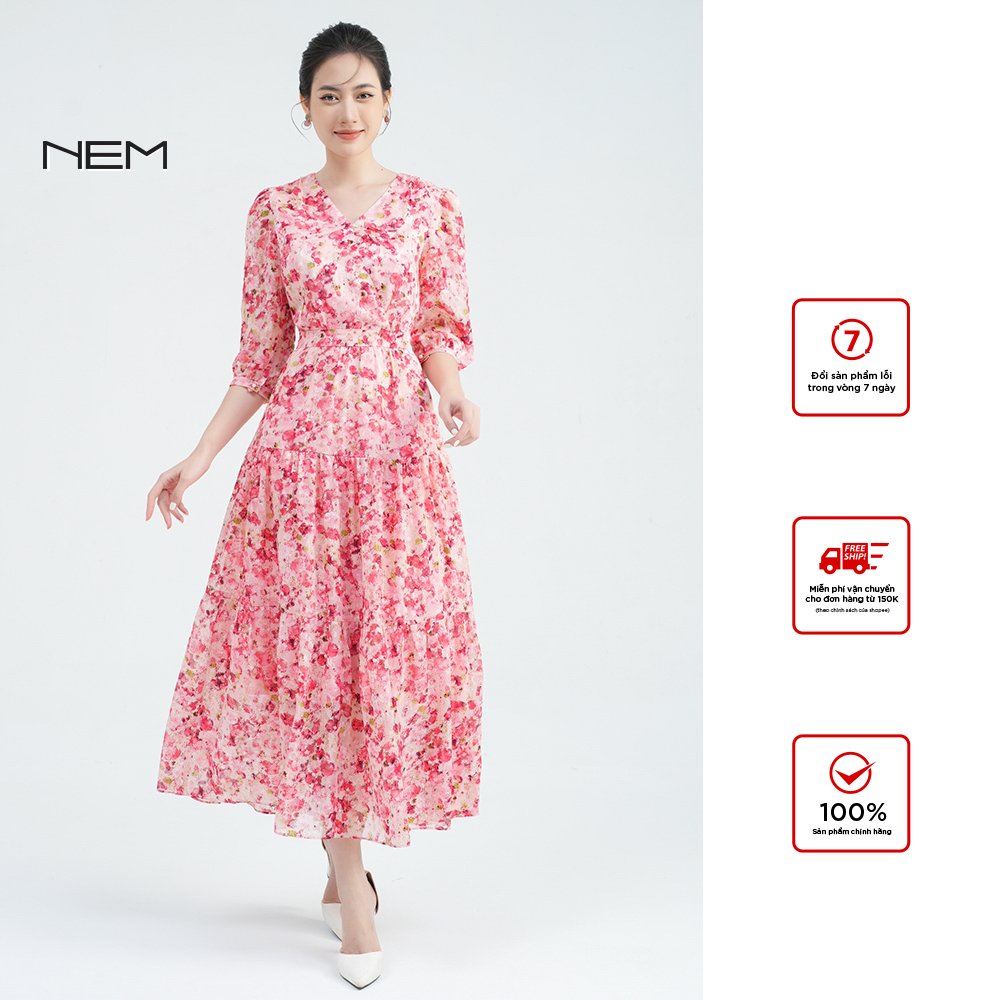 Đầm nữ thiết kế cao cấp NEM Fashion 41482 giá tốt