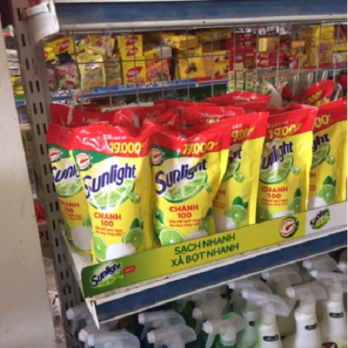Nước Rửa Chén-Bát Sunlight Chanh Túi 1,4Kg