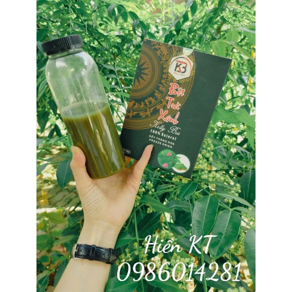 BỘT TRÀ XANH GIẢM MỠ KELLY BÙI