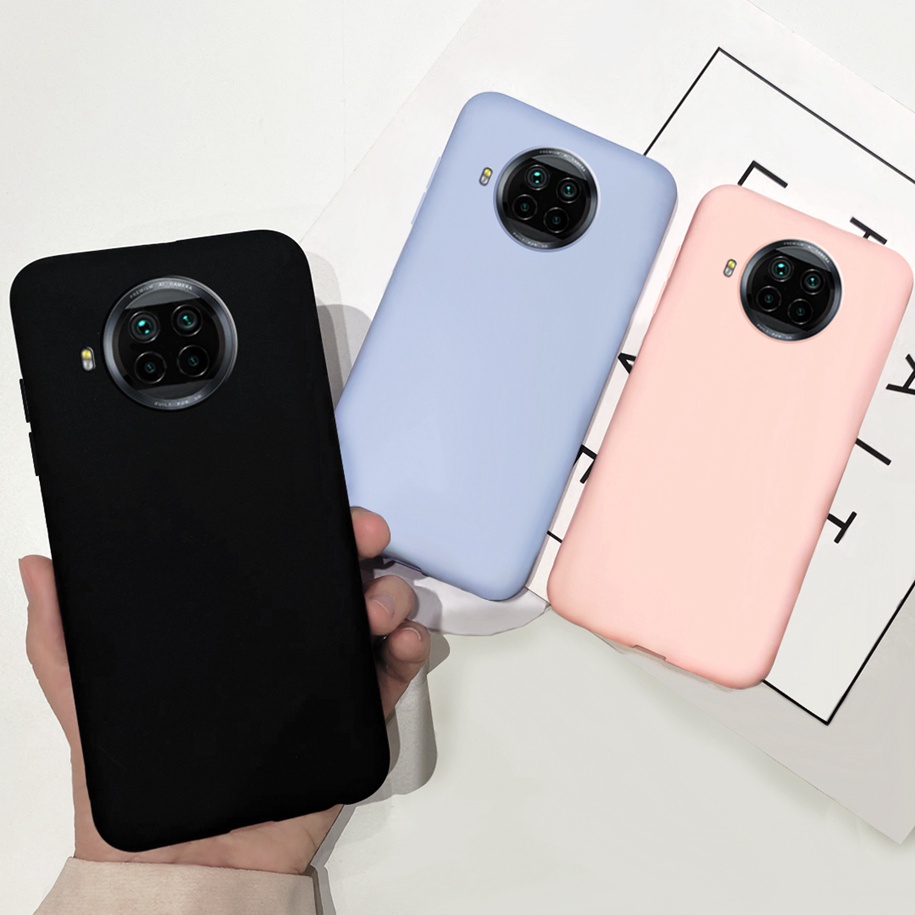 Ốp điện thoại mềm màu trơn 6.67 inch dành cho Xiaomi Redmi Note 9 Pro 5G Xiaomi Mi 10T Lite Mi10i 5G