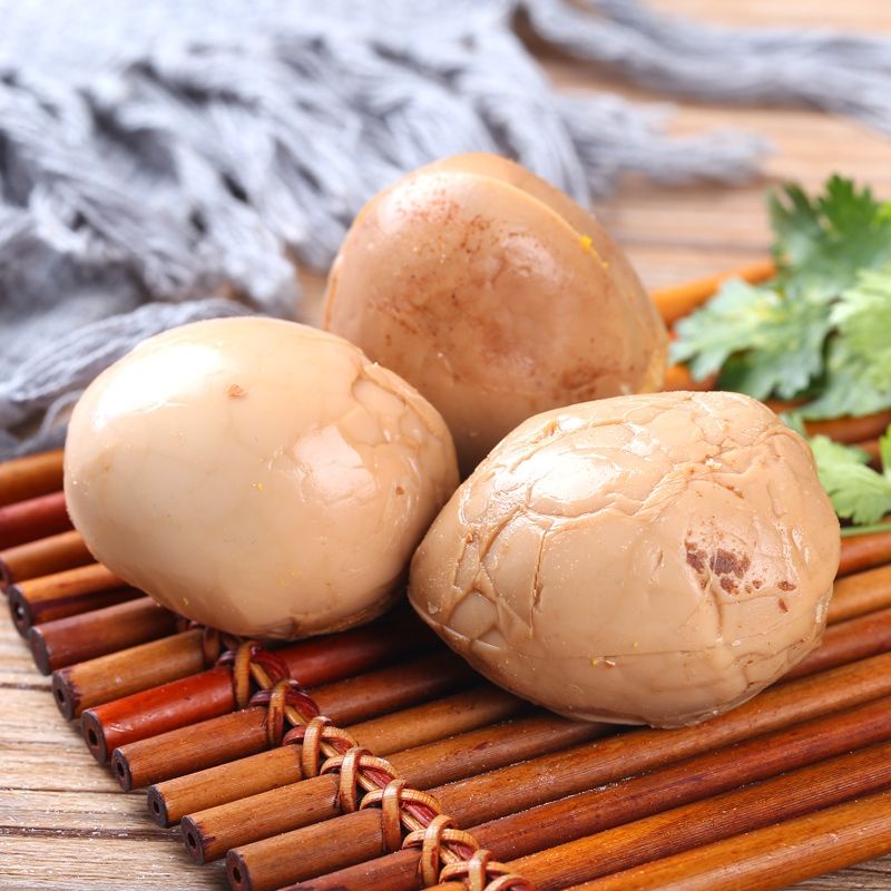Trứng gà muối xì dầu Trung Hoa thơm ngon đặc biệt