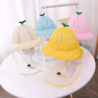 Tấm Chắn giọt bắn,tấm che Mặt Bảo /Combo tấm chắn kèm mũ bảo Vệ Chống Sương Mù/ Bụi Bẩn/Chắn tia UV An Toàn Cho Bé