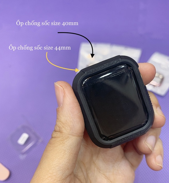 Ốp chống sốc apple watch series 4