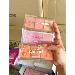 Phấn má peripera all take mood cheek palette 11.4g