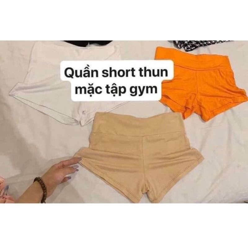QUẦN ĐÙI GYM, Legging Rainbow Thái Lan- Freesize