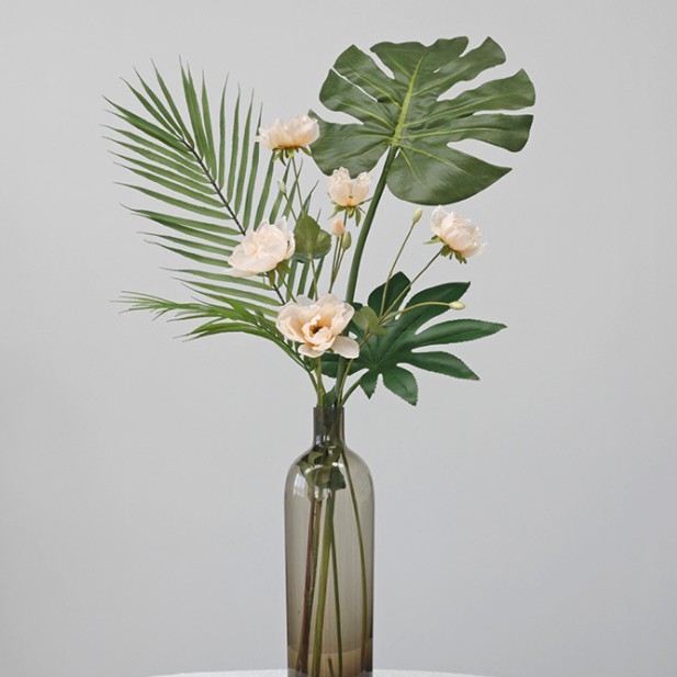 LÁ CÂY giả decor nhiều loại như thật- Lá bọ rùa, bạch đàn, lá dừa, lavender, thảm trang trí lót bàn ăn