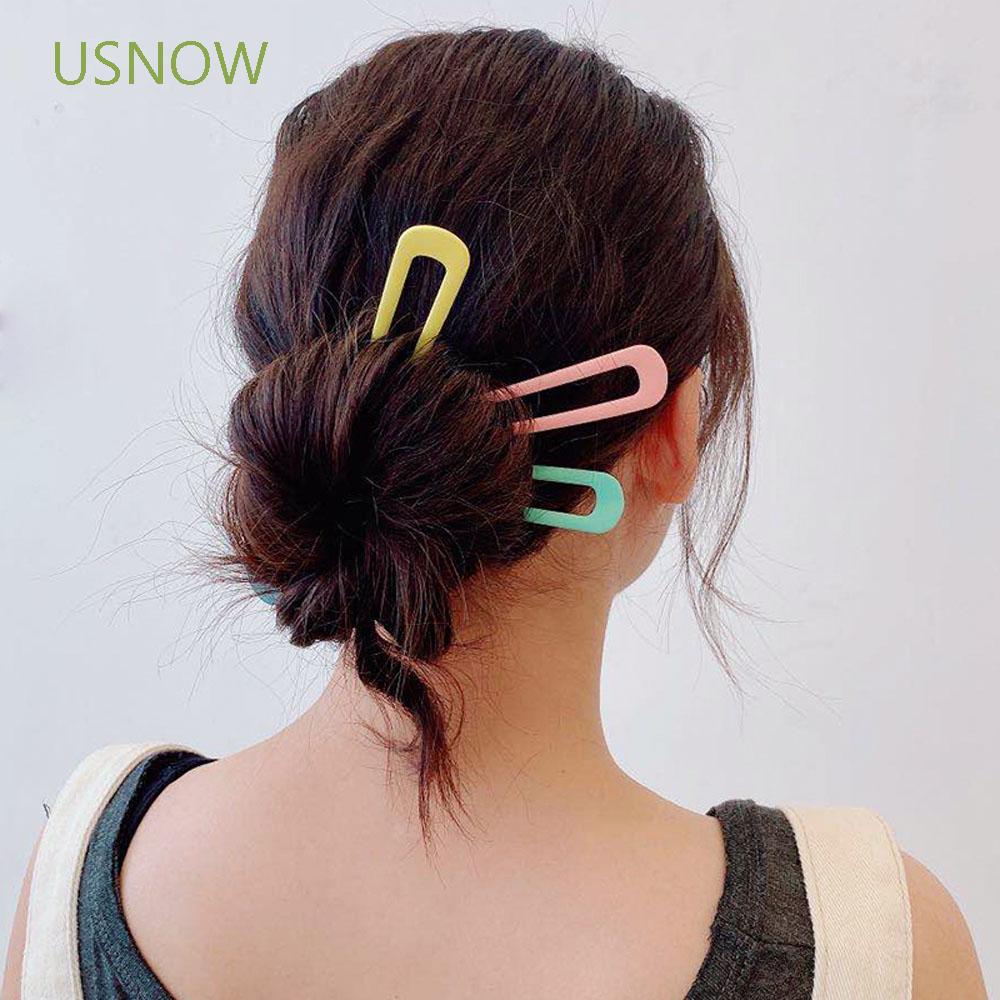 Trâm Cài Tóc Chữ U Nhiều Màu Sắc Trang Nhã Dành Cho Nữ