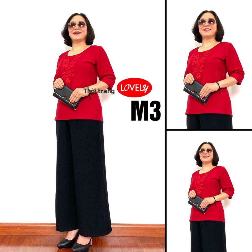 Bộ quần áo Đũi Trung niên Đa dạng màu sắc - Hàng thiết kế với đường may vô cùng sắc sảo | BigBuy360 - bigbuy360.vn