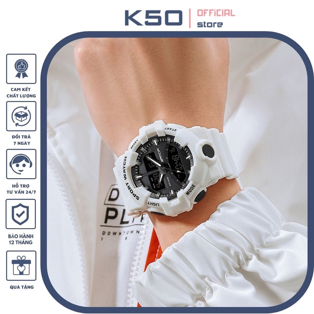 Đồng hồ nam SANDA 3130 thể thao kim điện tử