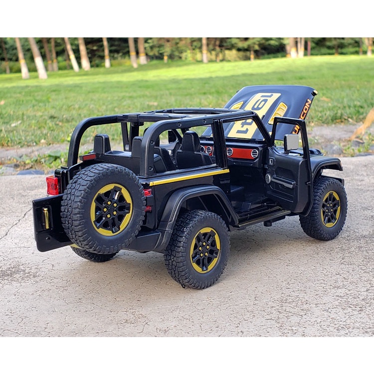 Mô hình xe Jeep Wrangler 1941 Edition Convertible 1:24 MiniAuto (Mui trần)